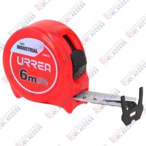 Flexómetro con carcasa de plástico 6 m x 25 mm en blíster