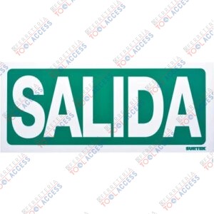 Señal "Salida"